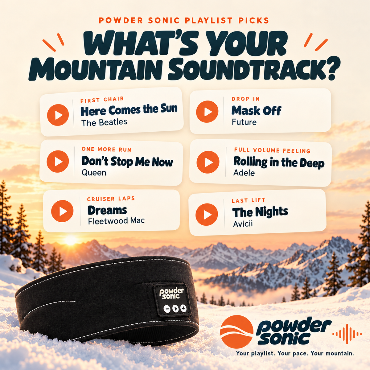 Powder Sonic Ski Tunes®